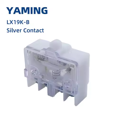 10pcs LX19K-B Mini Limit Micro Switch Four Terminals Screws AC380V DC220V 5A Silver Contact NO NC
