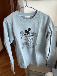 LOWRYS FARM x Disney Mickey Mouse Light Blue Sweatshirt