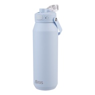 Australia Oasis Three-Layer Ceramic Pop Lid Thermos 1,000ml (Purple Fog Blue) Cup Water Bottle