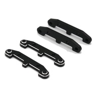 (AOPG) 4Pcs Metal Lower Suspension Arm Mount EA1005 for JLB Racing CHEETAH 11101 21101 J3 Speed 1/10