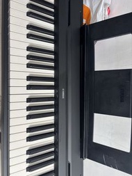 Yamaha p45 digital piano with x stand and pedal and bag