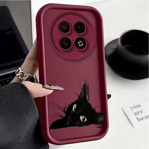 12 Black and White Cat New Sky Eye Phone Case For Realme 12 11 10 9i 10Pro 12X 12Pro 9 7 7i 8Pro 8 8