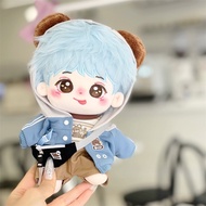 Original 20cm BTS Cotton Doll Min Yoongi BTS Plush Doll Idol Stuffed Toy Send birth certificate