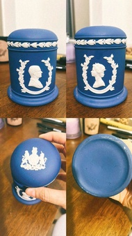 Wedgwood Elizabeth 英女王 Cartier 紀念版 限量 特別版 全香港只有一個 1952年 伊利沙伯 Elizabeth 頭像 超罕有 購置 英國古董 手飾 頸鏈 戒指 盒 Roy