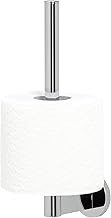 Tiger Noon Spare Roll Holder, Stainless Steel Toilet Roll Holder, Chrome, W 5 x H 24.5 x D 9.4 cm