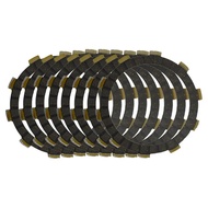 Motorcycle Engine Parts Clutch Friction Plates Kit For YAMAHA FZR400 FZR 400 4DX 3TJ 1WG 3EN FZ400 1