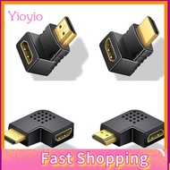 YIOYIO Overgild ตัวขยายสัญญาณที่รองรับ HDMI 1080P พีวีซีพีวีซี สายเคเบิลต่อขยาย HD สร้างสรรค์และสร้างสรรค์ มุมด้านขวา ตัวแปลงสัญญาณ สำหรับ จอภาพกล่องทีวีพีซี สากลสากลสากล