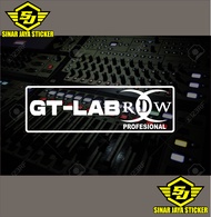 cutting sticker hardcase sound system GT-lab RDW.stiker audio alat musik GT-LAB RDW