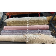 Kain Velvet Diamond Velvet Fabric Baldu Bidang 63 inci Wedding Backdrop Curtain Velvet