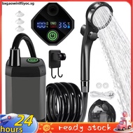 Camping Shower Rechargeable 6000mAh Battery Gardening & Car Washing