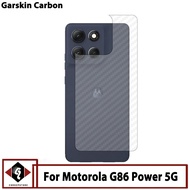 Garskin Motorola G86 Power Skin Carbon Hydrogel