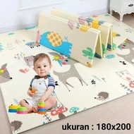 Foldable Baby Playmat Carpet Baby Carpet Baby Mattress Folding Mat 027-11 - RANDOM, 90X200