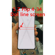 AMOLED has defect for Samsung Z Flip 4 F721 F7210 F721U/B/N LCD Display Touch Screen with Frame Digi