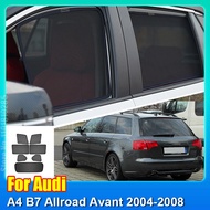 For Audi A4 B7 Allroad Avant 2004-2008 Car Window Shield SunShade Windshield Rear Side Window Curtai