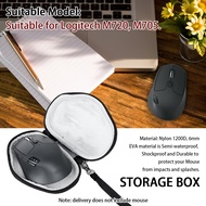 Wireless Mouse Case Dustproof Zipper Shockproof Storage Accessories Travel Portable Hard EVA For Logitech M720 M705
