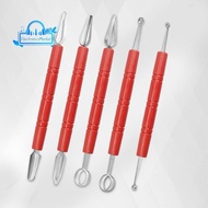 5 Pieces of Stainless Steel Pottery Tools Set Pottery Tools