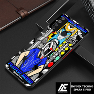Case INFINIX TECHNO SPARK 5 PRO - Casing INFINIX TECHNO SPARK 5 PRO Case 4D Terbaru 2022 AEROSTORE.I