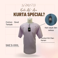 [BELI 2 RM98 ] Kurta Lengan Pendek Teluk Belanga Al-Ain (Round Neck) Viral By SEMESTA