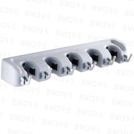 GANTUNGAN Mop Broom Hanger HOOK 5-slot Magic Holder/ 3-slot/ 3-slot Hanger/ 5-slot Holder/ Hanger/ H