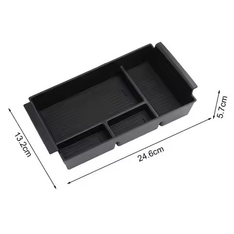 In-car Storage Solution Armrest Storage Box Armrest Storage Organizer Compact Design For Easy Fit De