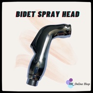Kepala Bidet / Kepala Spray Tandas Warna Chrome / Bidet Spray Head