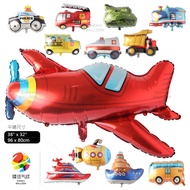 31 inch FIRE ENGINE AIRPLANE BUS CAR TRAIN  balloon  wedding decoration balloon children birthday decoration aluminum film balloon party supplies festival  partyneeds birthday decor anniversary balloon partysupplies events decor DIY