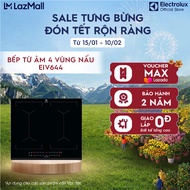 [Giao lắp 0Đ] Bếp từ âm Electrolux EIV644 4 vùng nấu 60cm - Tính năng kết nối các vùng nấu Diện tích