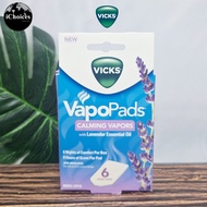 Vicks _ VapoPads Calming Vapors With Lavender Essential Oil 612 Scent Pads VSP30FP แผ่นรีฟิลวิคส์ สำ