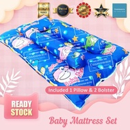 Tilam Baby Kekabu 1 Set with Pillow &amp; 2 Bolster / Baby Mattress 1 Set [READY STOCK]