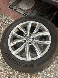 福斯Tiguan18吋原廠輪框含米其林輪胎*4