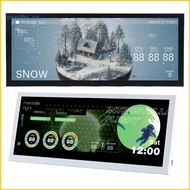 Psy Modern 12 3inch Aluminum Monitor For Customizable Desktop Layout And Media Play