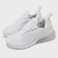 Nike 休閒鞋 Air Max 270 GS 大童 女鞋 氣墊 白 淺藍 緩震 運動鞋 943345-103