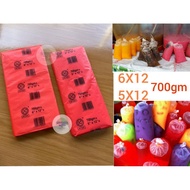 Plastic Bag HM / Plastik Beg HM 700gm+- / Plastik Bungkus Tapao 5X12 6X12