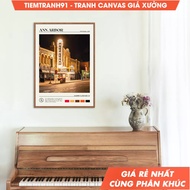 Wall paintings, Oil Paint, Ann Arbor Wall Art, Ann Arbor Poster, Ann Arbor Photo, Ann Arbor Decor, M