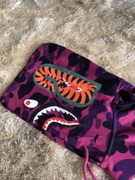 Bape Purple camo hoodie