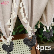 [Abbraccia] 4 Pieces Tablecloth Weights Clips on Tablecloth Weights for Home Picnic