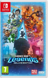 任天堂 - Switch Minecraft Legends- DELUXE ｜我的世界：傳奇- 豪華版 (中文/ 日文/ 英文版)