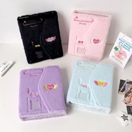 album gambar photo album Cute a5 Plush Album Student Star Chasing Aidou Album Photocard Storage 10cm