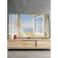 Nordic LCD TV Cover TV Cover Dust Cover 216cm 86 TV Cloth Dust 2026 TV Cloth