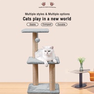 135CM Large Cat Tree Cat Condo Pet Play Bed Toy Scratcher Wood House Cat Tower frame &amp; nest Climbing 貓爬架