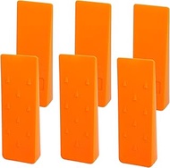 8" Felling Wedges for Tree Cutting with Spikes - 8" ABS Plastic Wood Splitting Wedge Set for Outdoor
