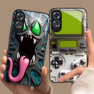 YS-66 Lego Robot HD Glass Casing for OPPO A60 A38 A79 A98 A78 A18 A58 Reno 8T 11 11F