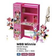 Meja Belajar Besar Anak Olympic MBB Minnie -Aneka furniture jaya