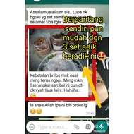 Set Makanan Pantang Mak Esah (ZAESYA), kudapan sihat, makanan diet