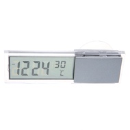 NICE Mini 2 in 1 LCD Digital Auto Car Truck Clock + for w Suction Cup