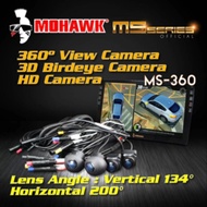 ORIGINAL MOHAWK 360 View Camera 3D Birdeye Camera HD Camera MS Series Android 1080P For Android Player Only (4pcs)