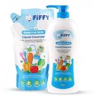 FIFFY BABY LIQUID CLEANSER NO FLAVOUR - REFILL 600ML/ VALUE PACK