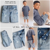 Boys' jean shorts (with stretch) HM ES/US/UK sizes from 1.5-2y to 9-10y
