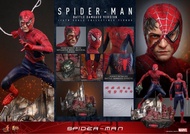 首日單 Hottoys Hot Toys MMS859 Spiderman Battle Damaged Version Hottoys Tobey Spider Man 蜘蛛俠 戰損版 Spider