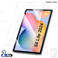 3PCS Tempered Glass For Samsung Galaxy Tab S6 Lite 10.4" P620 P625 2024 P610 P615 S9 FE 10.9inch A9 S8 Ultra S9+ Plus Full Cover Tablet Protective Glass Film